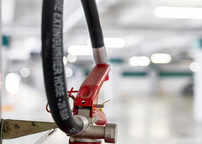 Supreción con agentes extintores